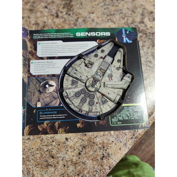 Star Wars Book Builders Millennium Falcon YT-1300 3D Owner Guide Hardcover Book - Picture 10 of 10